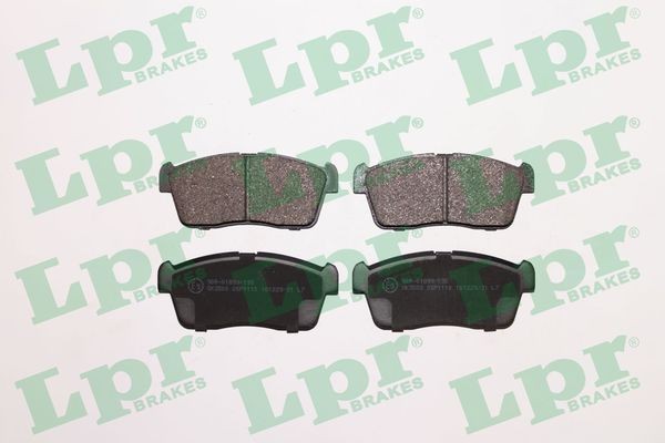 LPR Piduriklotsid 05P1110 Pidurikattekomplekt, ketaspidur LPR Subaru BRZ 05P1110