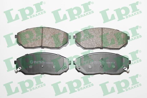 LPR Kit pastiglie freni 05P1207 05P1207 costo Pastiglie dei freni KIA K2500 LPR