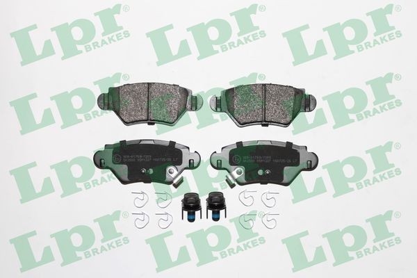 LPR Bremseklodser 05P1227 Bremseklodser LPR Chevrolet G20 05P1227