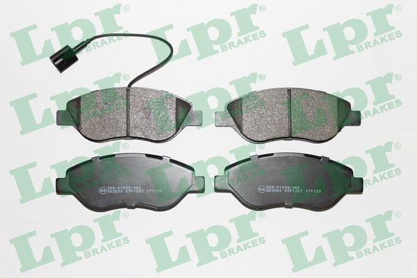 LPR Plaquettes de frein 05P1267 Alfa Romeo 147 Plaquettes de frein LPR 05P1267