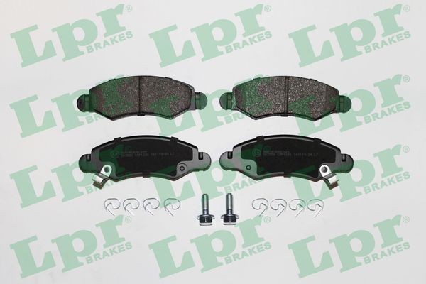 Pastilhas de travão LPR 05P1280 LPR 05P1280 Pastilhas dianteiras e traseiras Suzuki WAGON R+ 2010