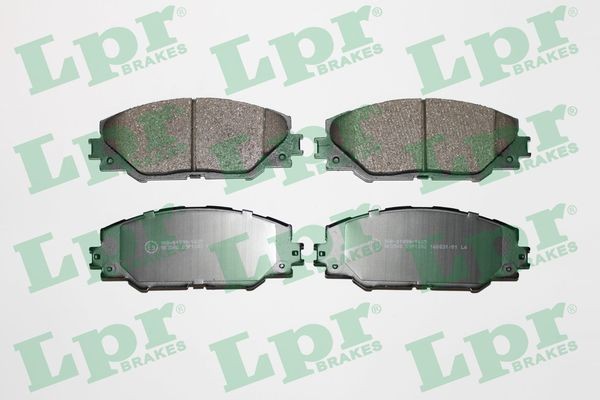 LPR Bremsbeläge 05P1282 Sportbremsbeläge LPR Toyota URBAN CRUISER 05P1282