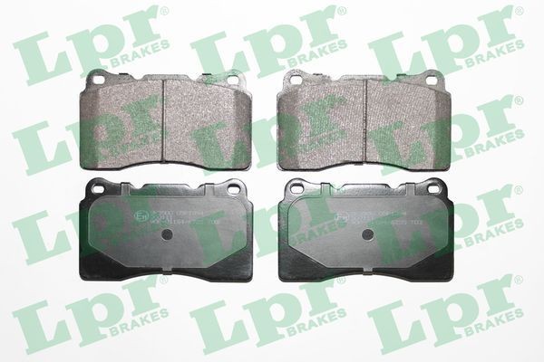 LPR Remblokken 05P1394 Remblokkenset voor schijfrem LPR A.721 05P1394 goedkoop
