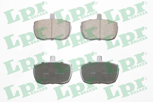 LPR Plaquettes de frein 05P140 LPR 05P140 Plaquettes Land Rover Discovery 1 pas cher