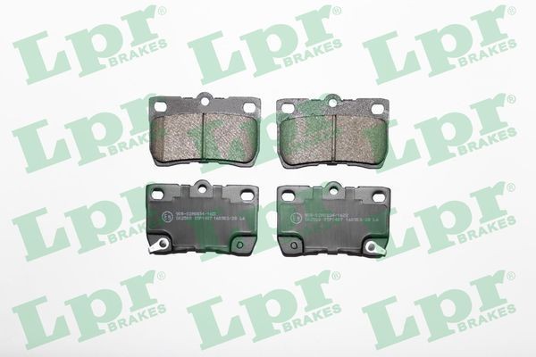 LPR Piduriklotsid 05P1407 Sport piduriklotsid LPR Toyota URBAN CRUISER 05P1407