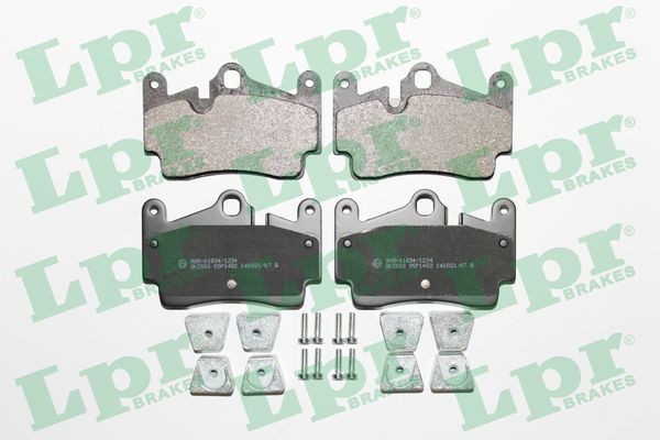 LPR Bremseklosser 05P1482 Sportsbremseklosser LPR 718 05P1482 billige