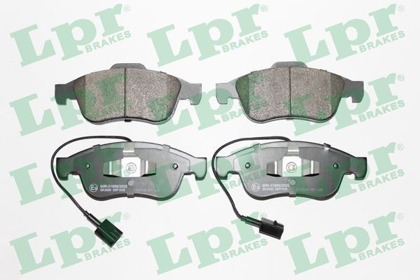 LPR Τακάκια φρένων 05P1535 05P1535 Σετ τακάκια AIXAM 500 LPR