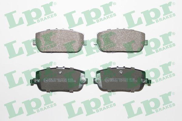 LPR Brake pad set 05P1554 Mazda 6 LPR brake pads 05P1554