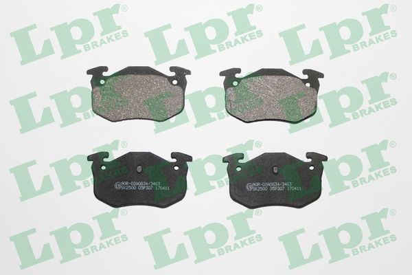 LPR Remblokken 05P307 Remblokkenset voor schijfrem LPR C3 05P307 goedkoop
