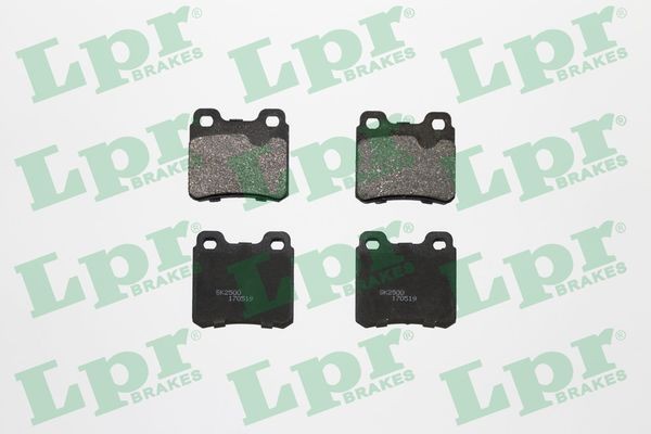 LPR Τακάκια φρένων 05P317 Τακάκια φρένων LPR 90 05P317 φθηνά