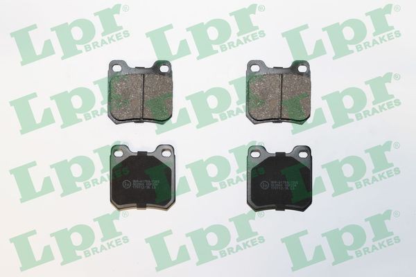 LPR Plaquettes de frein 05P334 Opel GRANDLAND X Plaquettes de frein LPR 05P334