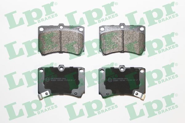LPR Kit pastiglie freni 05P366 LPR 05P366 Pasticche dei freni Mazda 323 BF originale prezzo