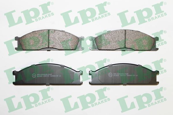 LPR Piduriklotsid 05P379 Klotsid LPR Subaru BRZ 05P379