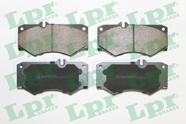 LPR Kit pastiglie freni 05P408 LPR 05P408 Kit pastiglie freni MERCEDES-BENZ T1/TN Camion pianale/Telaio 410 (611.017, 611.018) 105 CV 1989