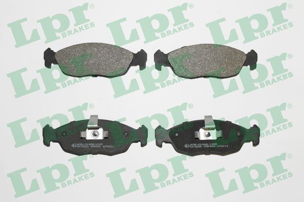 LPR Brake pad set 05P644 05P644 LPR brake pads for PEUGEOT 5008