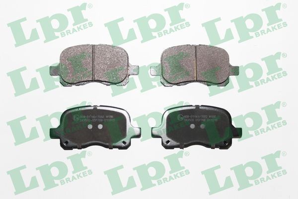 LPR Plaquettes de frein 05P768 Plaquette de frein sport LPR URBAN CRUISER 05P768 pas cher