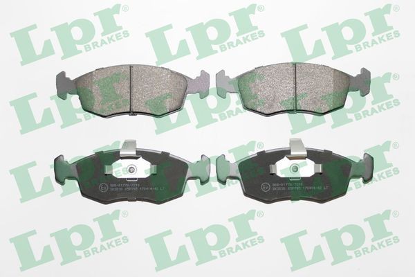 LPR Brake pad set 05P785 LPR 05P785 Brake pad set FIAT Strada Pickup (178) 1.8 Flex 110 hp 2006