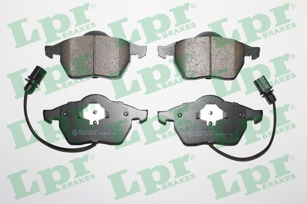 LPR Τακάκια φρένων 05P790 Τακάκια φρένων LPR Audi Q7 05P790
