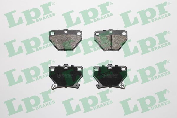 LPR Kit pastiglie freni 05P836 LPR 05P836 Pastiglie freno sportive Toyota Prius NHW11 prezzo