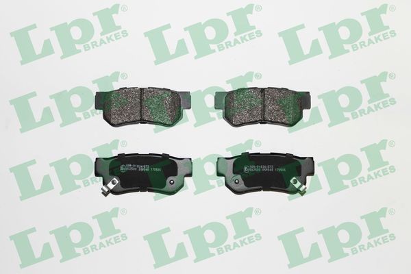 LPR Piduriklotsid 05P848 Sport piduriklotsid LPR KONA 05P848 odav