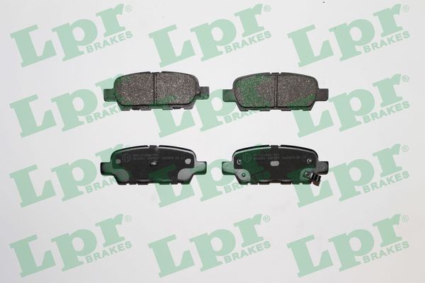LPR Kit pastiglie freni 05P857 LPR 05P857 Pastiglie dei freni Nissan 350z Coupe originale prezzo