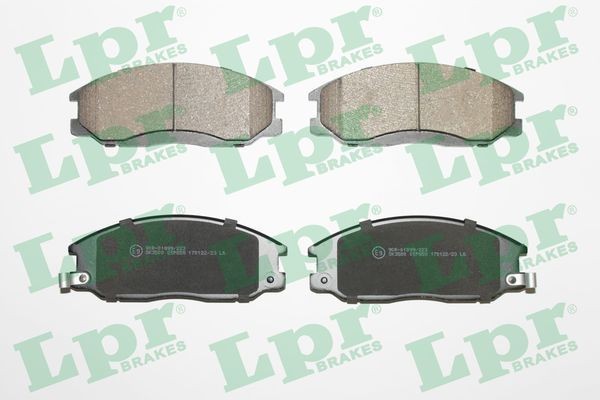 LPR Remblokken 05P858 05P858 Remblokset SSANGYONG MUSSO LPR