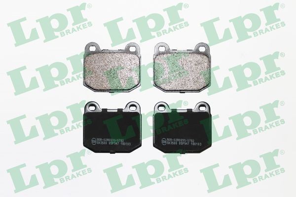 LPR Piduriklotsid 05P947 Piduriklotsid LPR BRZ 05P947 odav