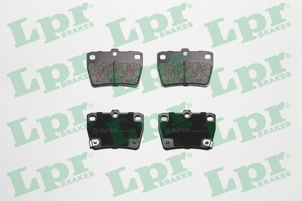 LPR Plaquettes de frein 05P997 05P997 Plaquettes de frein TOYOTA PRIUS LPR