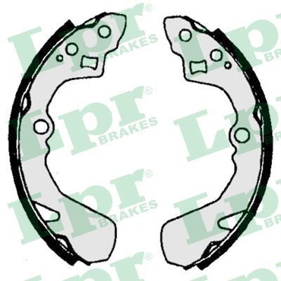 LPR Piduriklotside komplekt 06430 LPR 06430 Trummelpiduriklotsid Daihatsu Charade G200 odava hinnaga