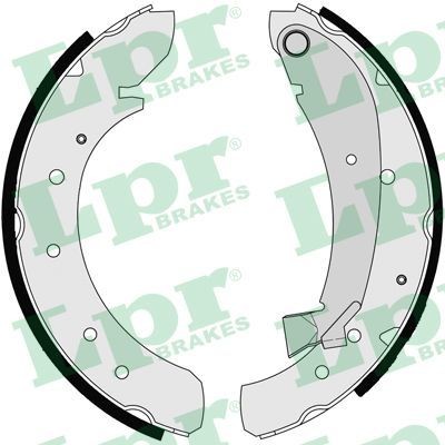 LPR Brake Shoe Set 07120 Isuzu PICKUP LPR brake shoes 07120