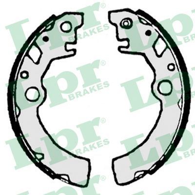 LPR Piduriklotside komplekt 07215 Trummelpiduriklotsid LPR Suzuki GRAND VITARA 07215