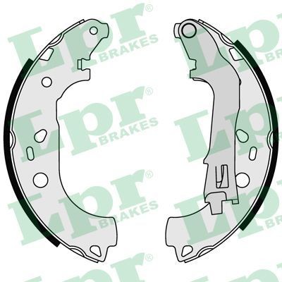 LPR Brake Shoe Set 08590 LPR 08590 Brake Shoe Set