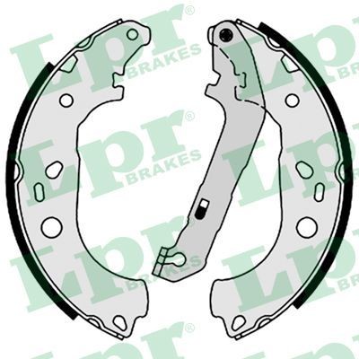 LPR Piduriklotside komplekt 08600 LPR 08600 Trummelpiduriklotsid Mazda 3 bm hind