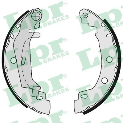 LPR Piduriklotside komplekt 08750 Trummelpiduriklotsid Renault DA0/1_ 08750 LPR