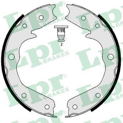 LPR Handbrake shoes 08970 LPR 08970 Trooper III Off-Road Convertible handbrake shoes rear and front price