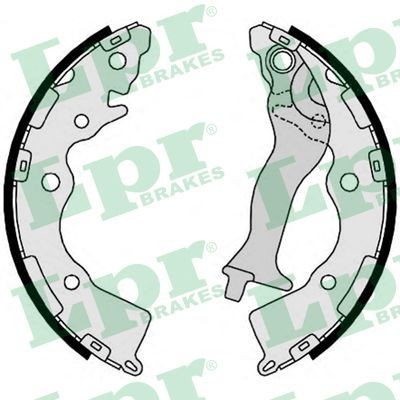 Jogo de maxilas de travão LPR 09230 LPR 09230 Maxilas de travão KIA SEDONA 2008