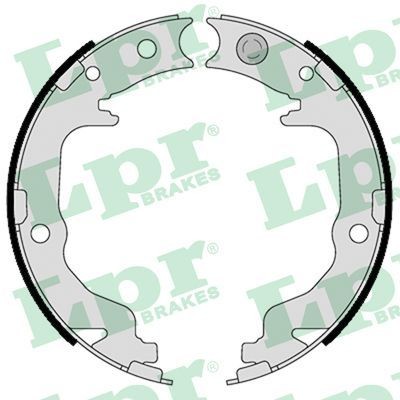 LPR Handremschoenen 09540 09540 Handremschoen set PEUGEOT 607 LPR