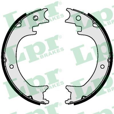 LPR Piduriklotside komplekt, seisupidur 09590 09590 Piduriklotside seisupidur SUBARU 1800 XT COUPÉ LPR