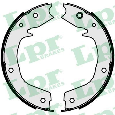 LPR Handbremsbeläge 09850 09850 LPR L200 / Triton IV Pritsche / Fahrgestell (KA, KB) Handbremsbeläge kaufen