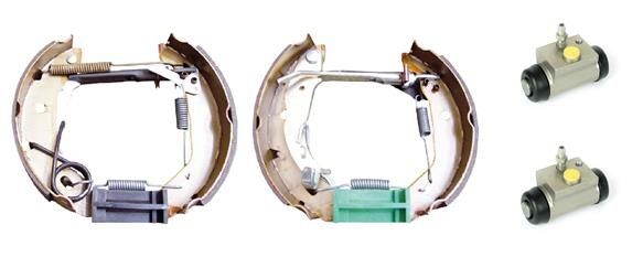 BREMBO Sada bŕzd, Bubnová brzda K 50 003 K 50 003 KIT & FIT Bubnové brzdy MERCEDES-BENZ T2 BREMBO