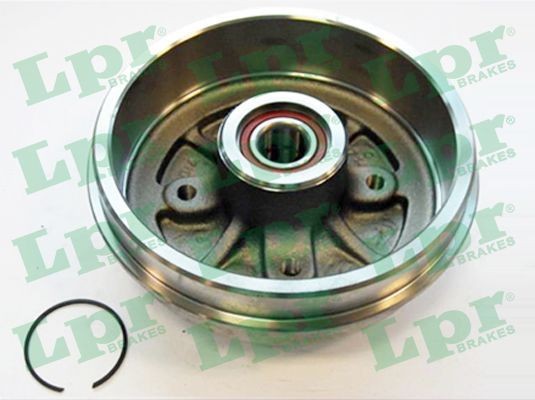 LPR Bremsetrommel 7D0153C Bremsetrommel LPR Chrysler GRAND VOYAGER 7D0153C