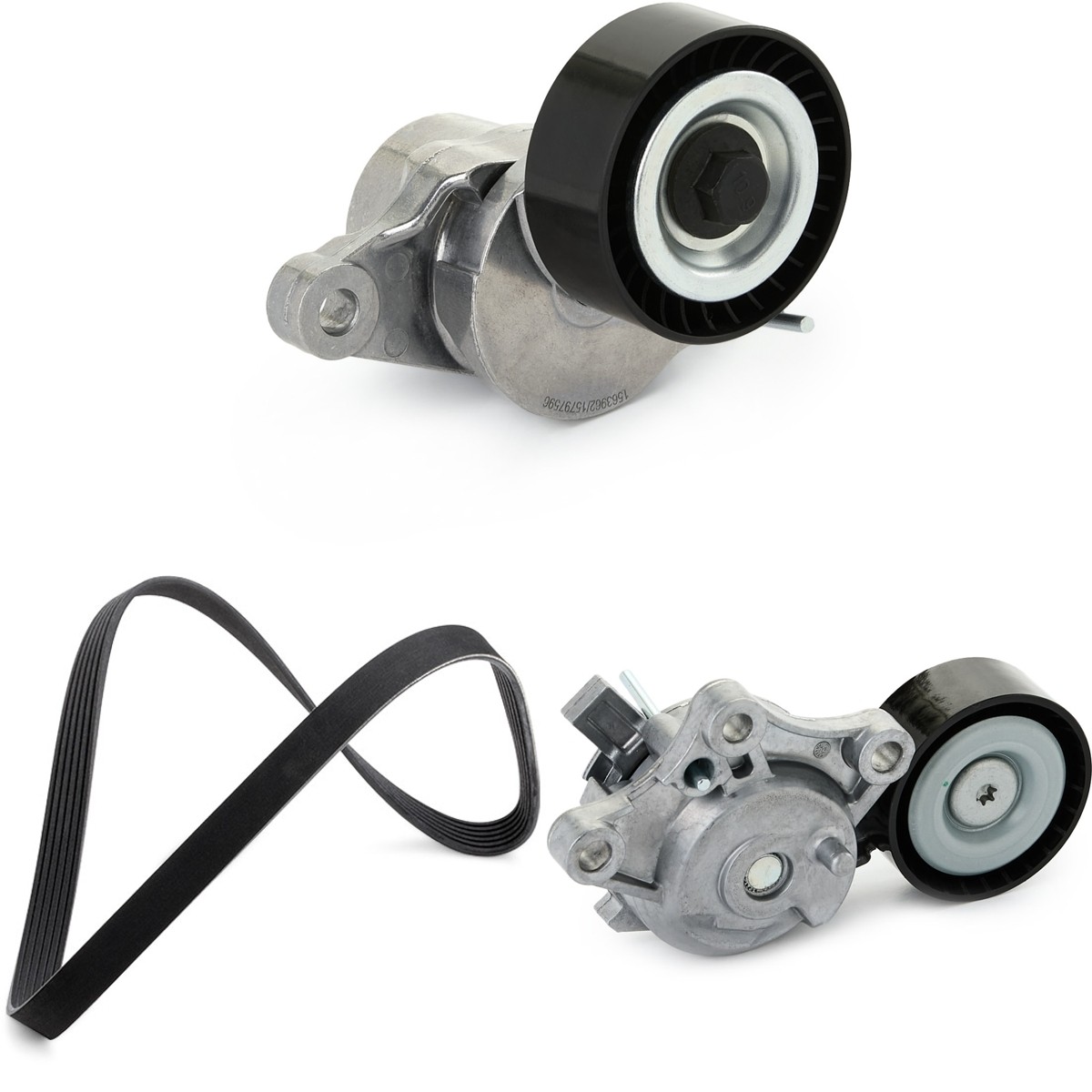 RIDEX Jeu de courroies trapézoïdales à nervures 542R1229 Toyota YARIS Jeu de courroies trapézoïdales à nervures RIDEX 542R1229