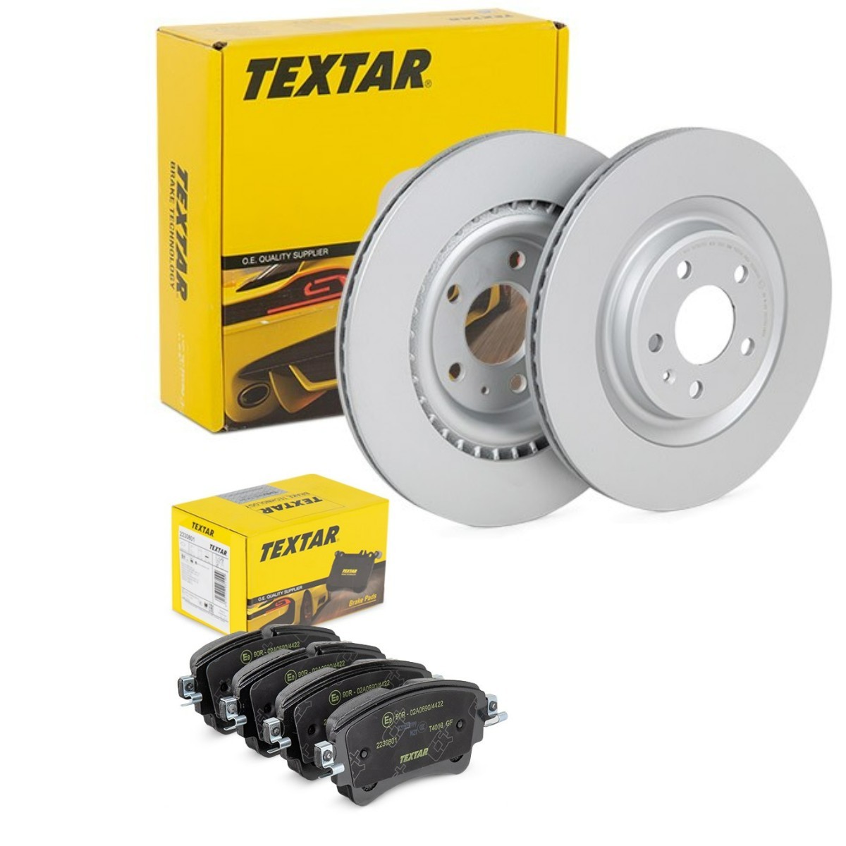 Jarrupalasarja, levyjarru TEXTAR TXR3405N0036 TEXTAR PRO+ TXR3405N0036 AUDI Q5 2018 Jarrusarjat
