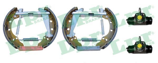 LPR Brake Set, drum brakes OEK304 LPR OEK304 Brake Set, drum brakes VW Polo V Saloon (602, 604, 612, 614) 1.6 TDI 105 hp 2013