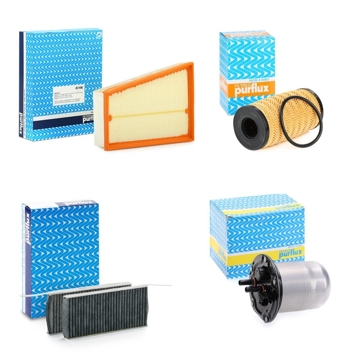 PURFLUX Filter - Sada PFX4055N0014 Filter - sada PURFLUX VIANO PFX4055N0014 lacné