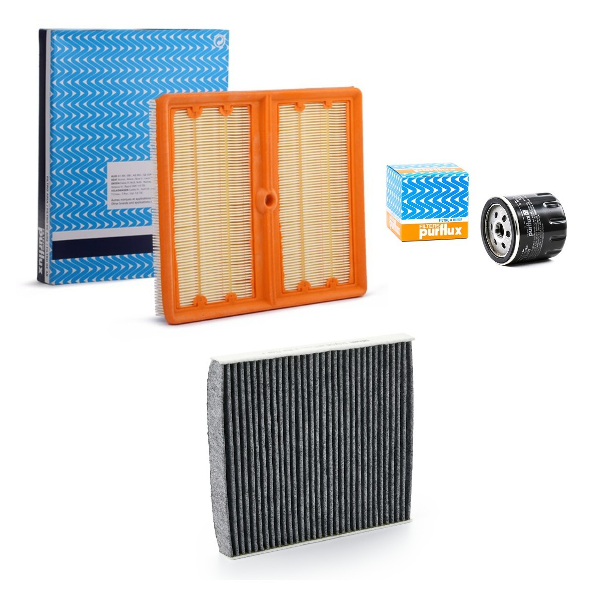 PURFLUX Filter - Sada PFX4055N0015 PURFLUX PFX4055N0015 Filter - sada Golf BA5 lacné