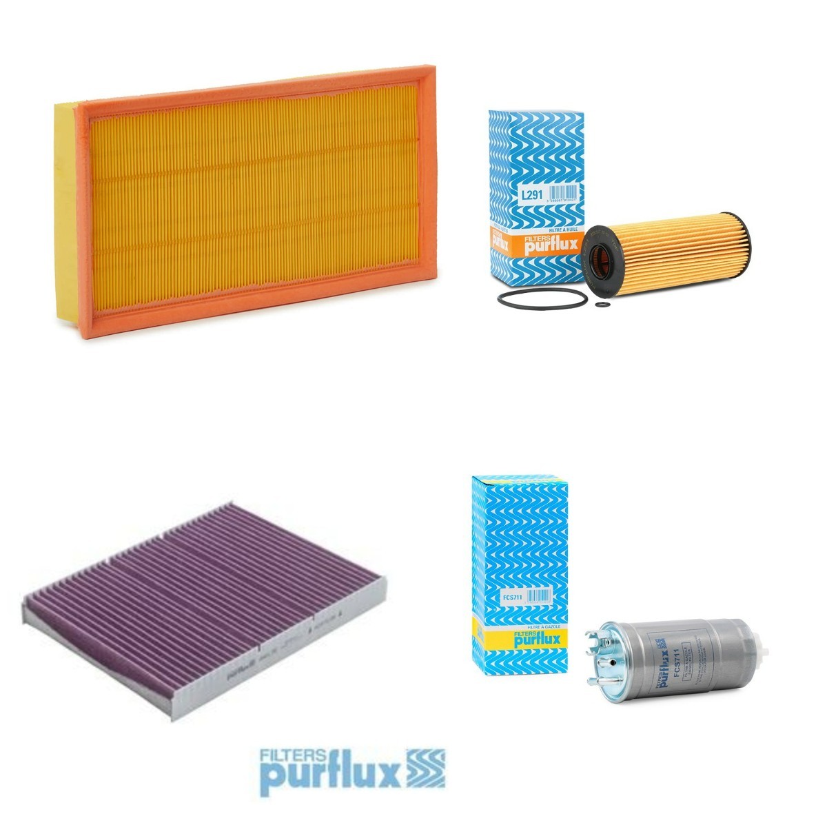 PURFLUX Filtrs-Komplekts PFX4055N0039 Filtrs-komplekts PURFLUX ALTEA PFX4055N0039 lēti