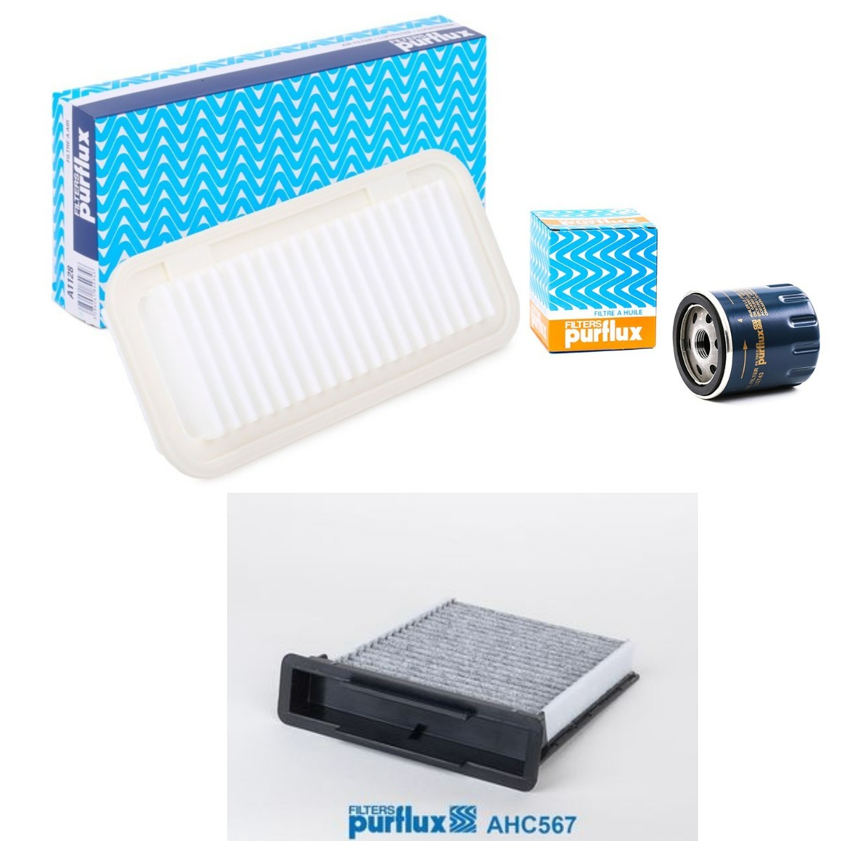 PURFLUX Filtersett PFX4055N0045 PURFLUX PFX4055N0045 Filtersett Toyota Avensis T27 pris