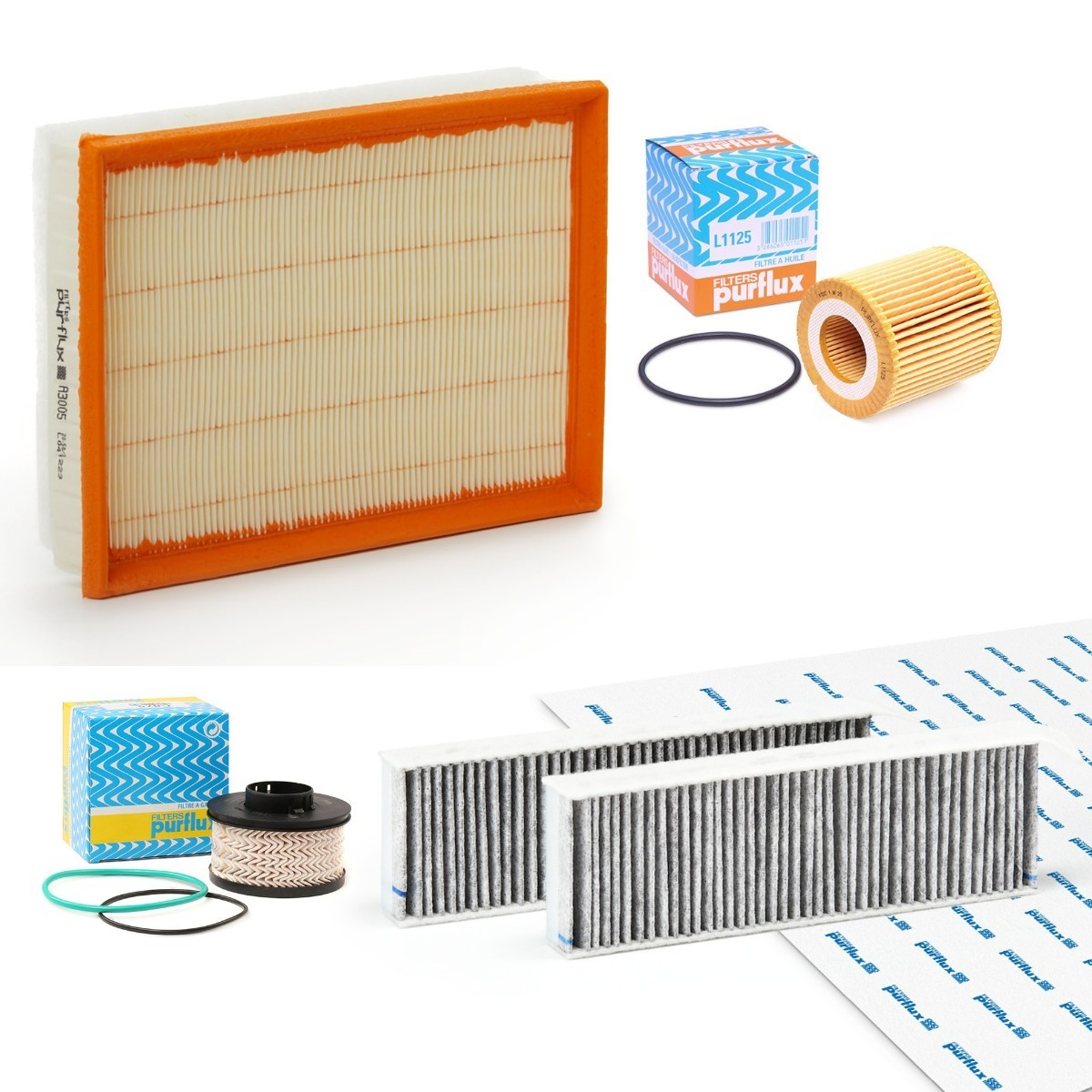 PURFLUX Filter kit PFX4055N0054 OPEL VIVARO PURFLUX service kit PFX4055N0054