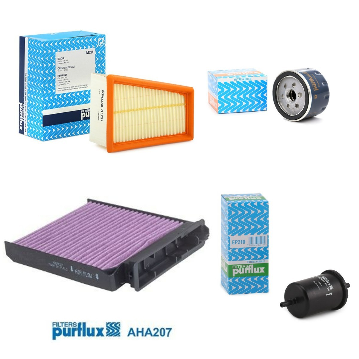 PURFLUX Filterset PFX4055N0068 Onderhoudspakket en filterset PURFLUX EXPRESS PFX4055N0068 goedkoop